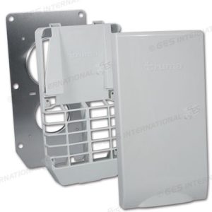 Kit griglia coperchio grigio chiaro + staffa