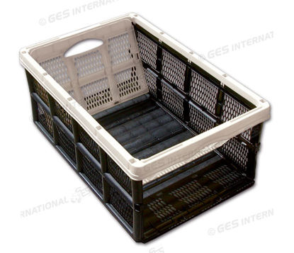 Cesta pieghevole in plastica 32 lt