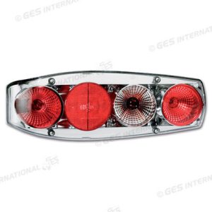 Fanale Caraluna II chromo sinistro per motrice