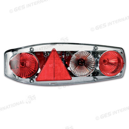 Fanale Caraluna II chromo sinistro