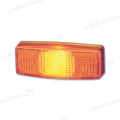 Luce d'ingombro laterale rettangolare