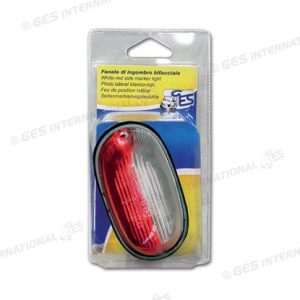 Luce ingombro ovale bifacciale