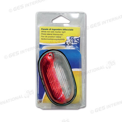 Luce ingombro ovale bifacciale