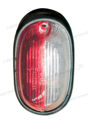 Luce ingombro ovale bifacciale