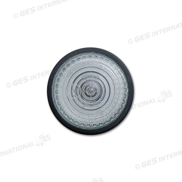 Indicatore di Direzione a Lampadina Tondo Lente Trasparente per Camper