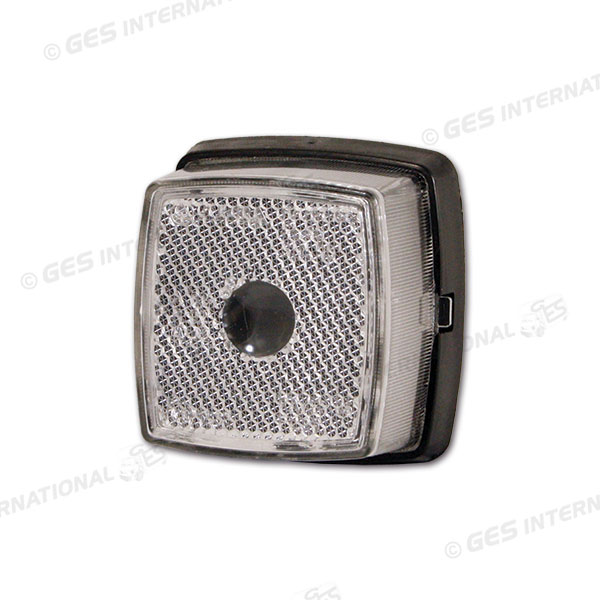 Fanale di ingombro anteriore quadrato