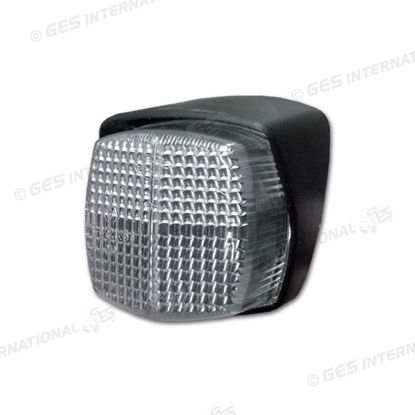 Luce ingombro bianca inclinata 23°