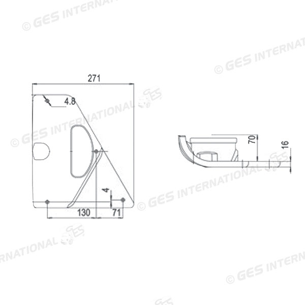 Componente catarifrangente