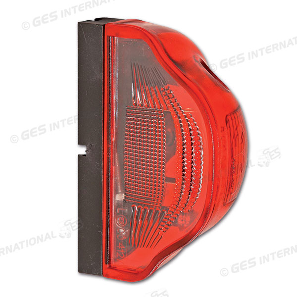 Luce targa Regpoint – scocca rossa