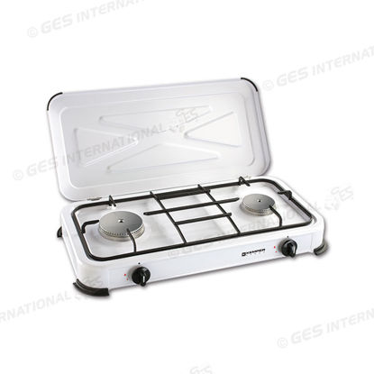 Fornello smaltato GPL a 2 fuochi