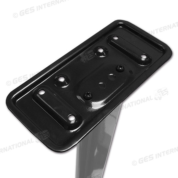 Gamba tavolo pieghevole grigia Parigi