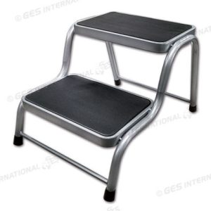 Gradino doppio in acciaio 435x350x250