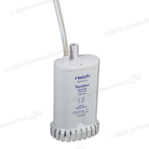 Pompa a immersione Twin 19 L/min senza valvola di non ritorno