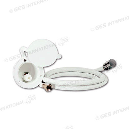 Presa esterna acqua con tubo flex e innesto rapido