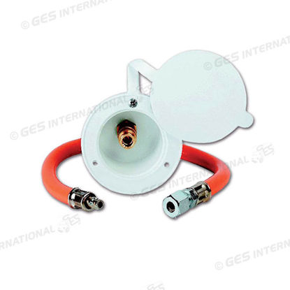 Presa esterna gas con innesto rapido rapido e flex 40 cm