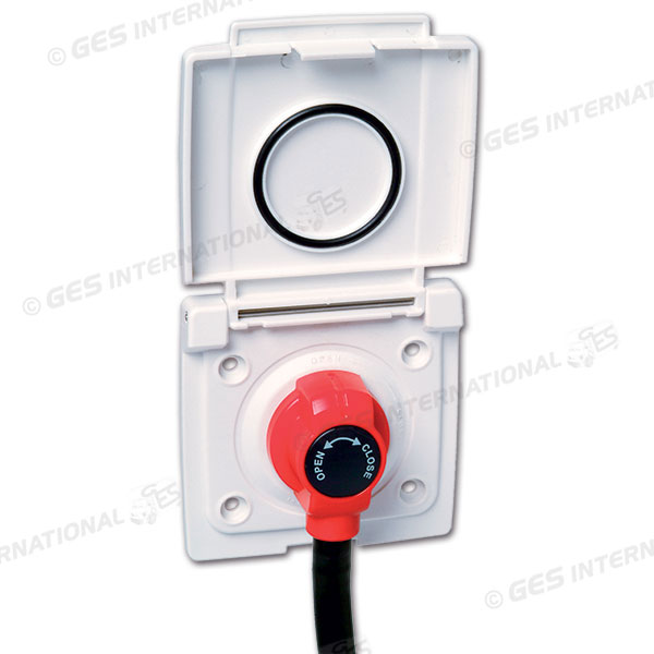 Presa esterna gas con attacco sicuro