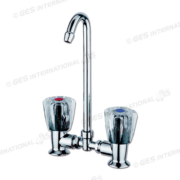 Miscelatore CRISTAL con canna abbattibile