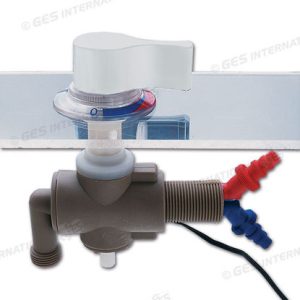 Miscelatore sotto tavolo manopola bianca