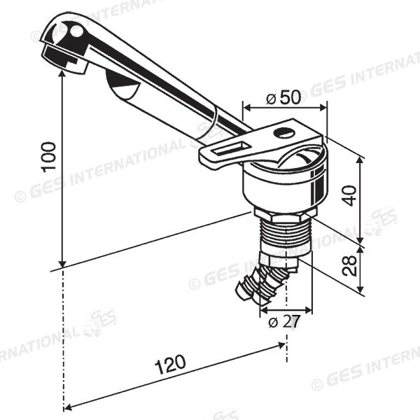 Miscelatore CERAMIK per foro Ø 27