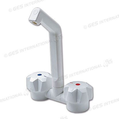 Miscelatore DE LUXE bianco per foro Ø 20 mm