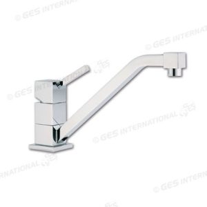 Miscelatore monocomando lavello con canna girevole 22 cm