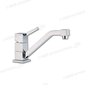 Miscelatore monocomando lavello con canna girevole 16 cm