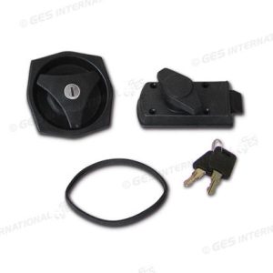 Serratura completa con farfalla