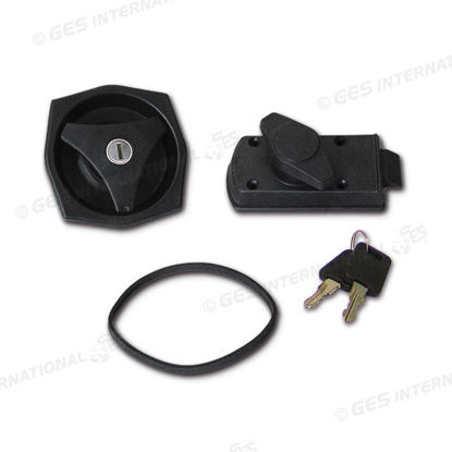 Serratura completa con farfalla