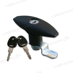 Serratura FAP nera con cilindretto e chiavi