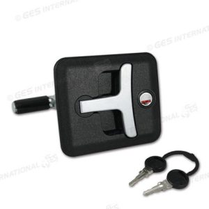 Serratura a compressione con cilindretto e chiavi