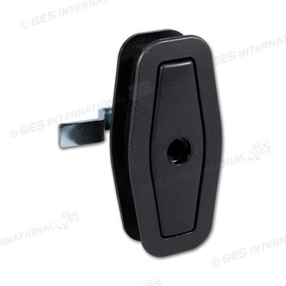 Serratura Salino nera senza cilindro