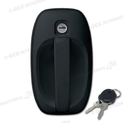 Maniglia esterna SMART M1 nera con chiavi