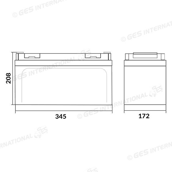 Batteria Liontron 100 Ah con BMS