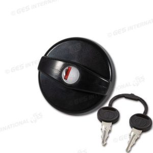 Tappo bocchettone nero con cilindretto e chiavi ZADI