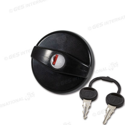 Tappo bocchettone nero con cilindretto e chiavi ZADI