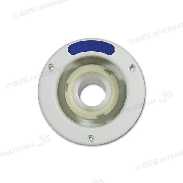 Bocchettone acqua bianco FIAT Ø 40 mm con targhetta acqua blu