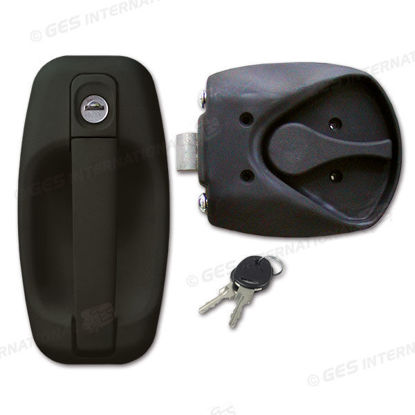 Serratura completa Star Protek nera