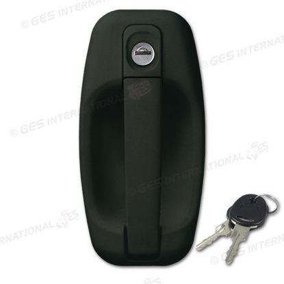 Maniglia esterna STAR M1 nera con chiavi