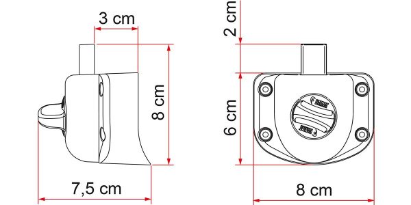 Serratura Safe Door Guardian Ducato dal 06/2006 al 09/2009