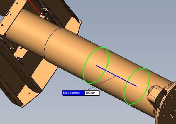Gamba Tavolo Rotante GM