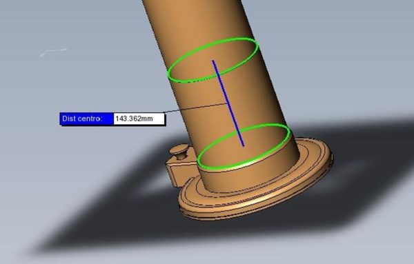 Gamba Tavolo Rotante GM