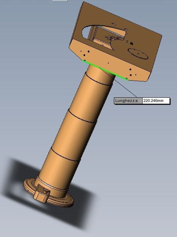Gamba Tavolo Rotante GM