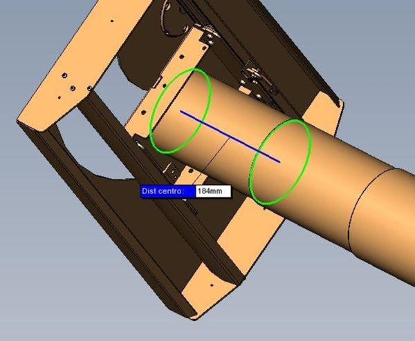 Gamba Tavolo Rotante GM