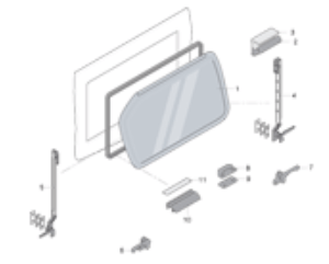 Finestra 1200x600 per Adria Adiva 553 PH 2009