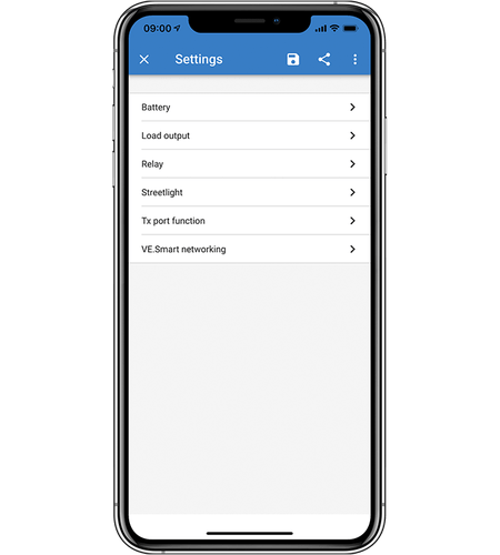 Regolatore di Carica SmartSolar MPPT 100/30