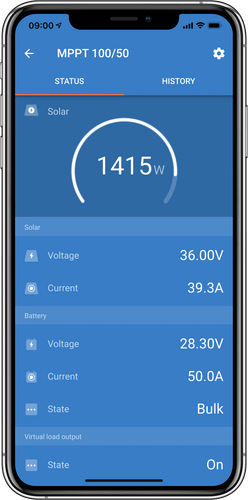 Regolatore di Carica SmartSolar MPPT 100/30