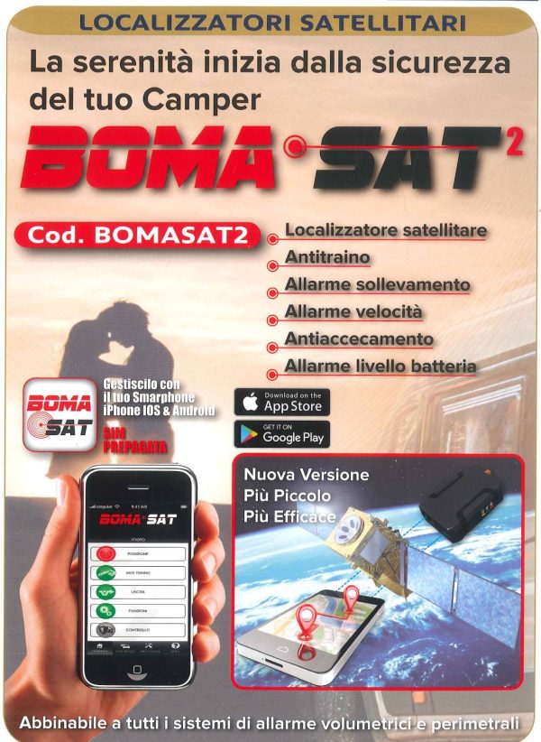 Localizzatore Satellitare Boma Sat 2