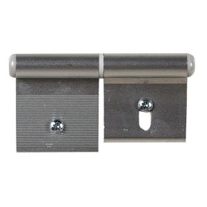 Kit Cerniera C12 48x40 + 43x40 Anodizzata Argento Dx+Sx