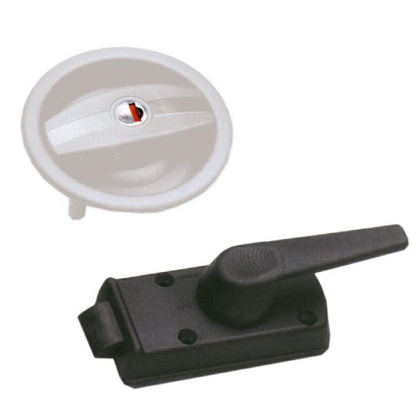 Serratura per Porta Universale DX Bianca