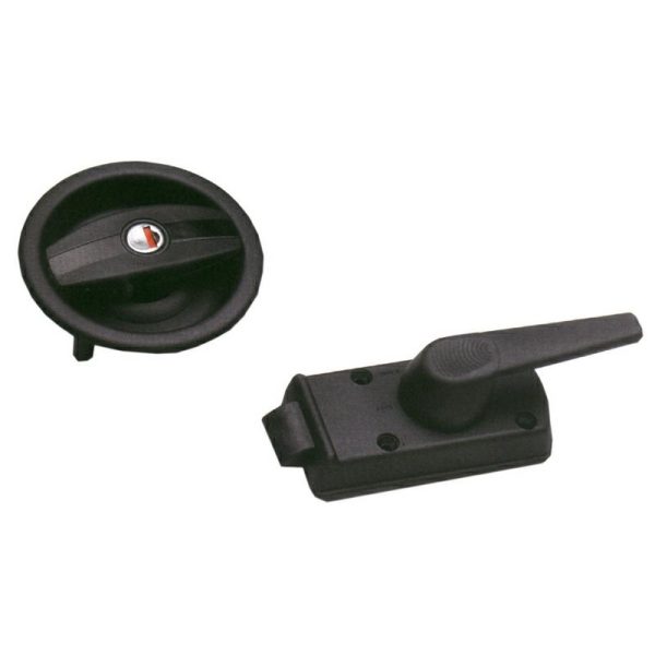 Serratura per Porta Universale SX Nera